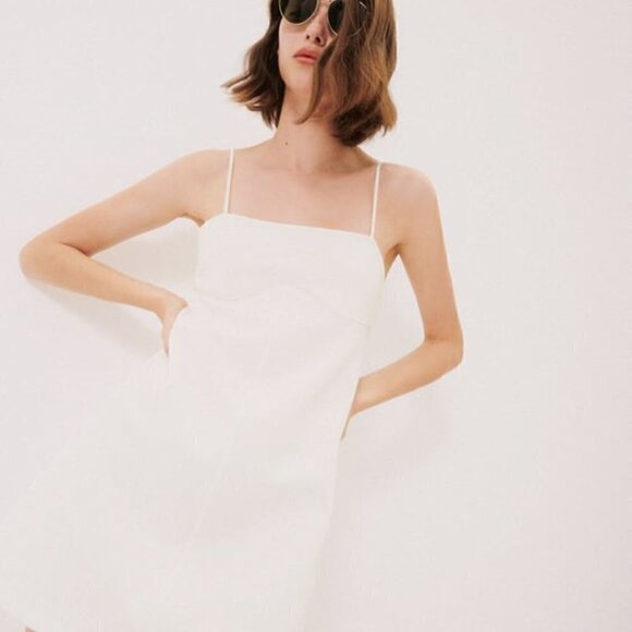 Zara Strap Dress Size Large NWT - Picture 1 of 8